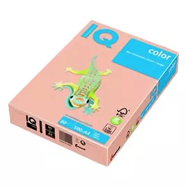 Fénymásolópapír színes IQ Color A/4 80 gr pasztell flamingó OPI74 500 ív/csomag