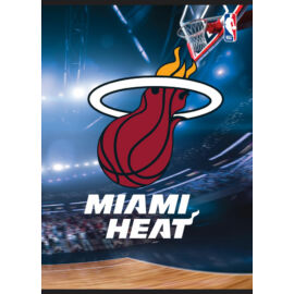 Füzet tűzött A4 50 lapos négyzethálós NBA Miami Heat 63342
