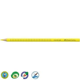 Színes ceruza FABER-CASTELL Grip 2001 háromszögletű középsárga