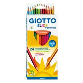 Színes ceruza GIOTTO Elios háromszögletű 24 db/készlet