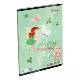 Szótárüzet LIZZY CARD A/5 32 lapos 31-32 Fairy Ballerina Dance