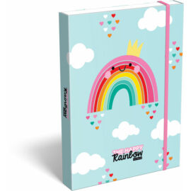 Füzetbox A/5 Lollipop Happy Rainbow