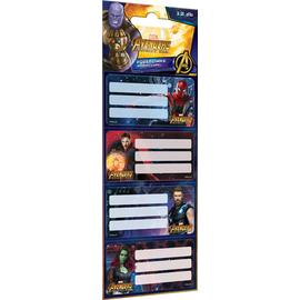 Füzetcímke 12 db-os Avengers Infinity War Mix
