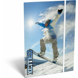 Gumis mappa A/4 X-cited Snowboard