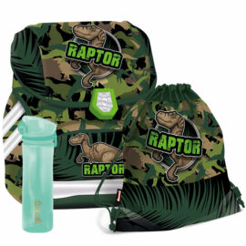Iskolatáska Compact Raptor csomag