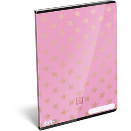 Füzet tűzött A/4 sima Cornell Pink Bee FSC