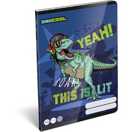 Füzet tűzött A/5 vonalas 21-32 FSC Dino Cool Dino Roar