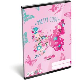 Füzet tűzött A/5 2.o. 16-32 Lollipop Cute Butterfly FSC