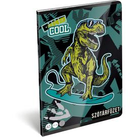 Füzet tűzött A/5 szótár 31-32 Dino Cool