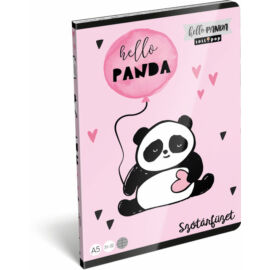 Füzet tűzött A/5 szótár 31-32 Lollipop Hello Panda