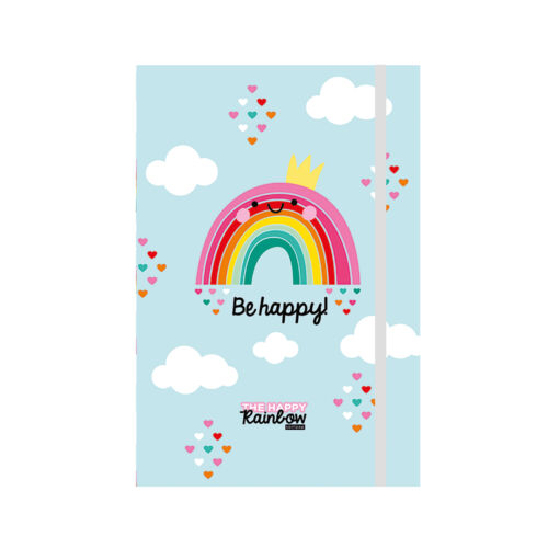 Gumis mappa A/5 Lollipop Happy Rainbow 