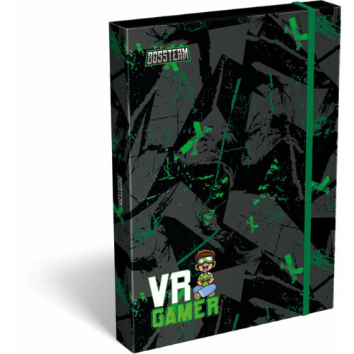Füzetbox A/4 BossTeam VR Gamer