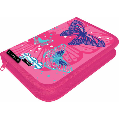 Tolltartó textil Kihajtható Lollipop Butterfly Pink