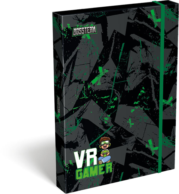 Füzetbox A/4 BossTeam VR Gamer