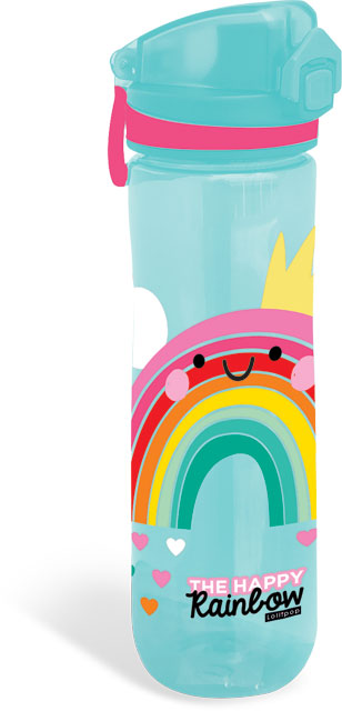 Kulacs prémium 600 ml Lollipop Happy Rainbow