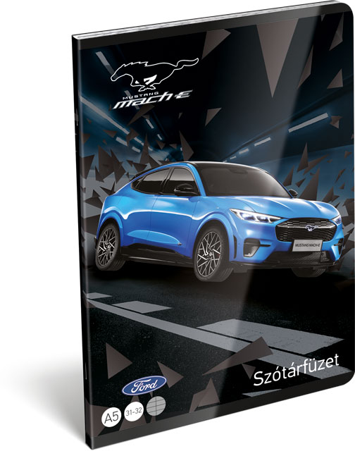 Füzet tűzött A/5 szótár 31-32 Ford Mustang Lightning