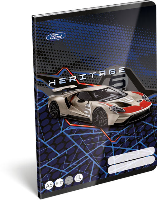 Füzet tűzött A/5 3.o. 12-32 Ford Performance FSC